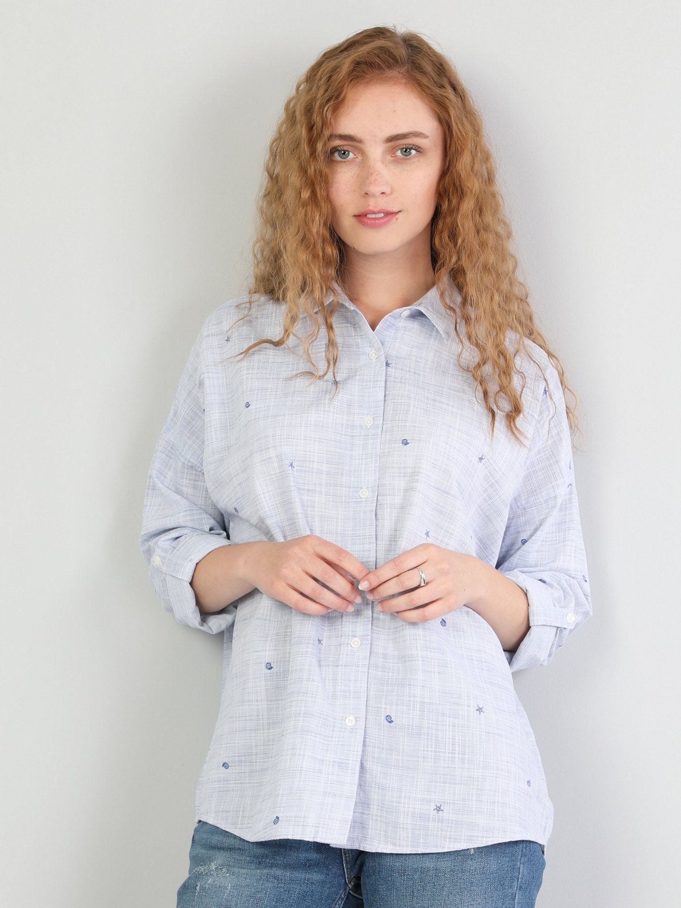 Сорочки Colin’s модель CL1043777BLE Сорочки Colin’s модель CL1043777BLE Фото