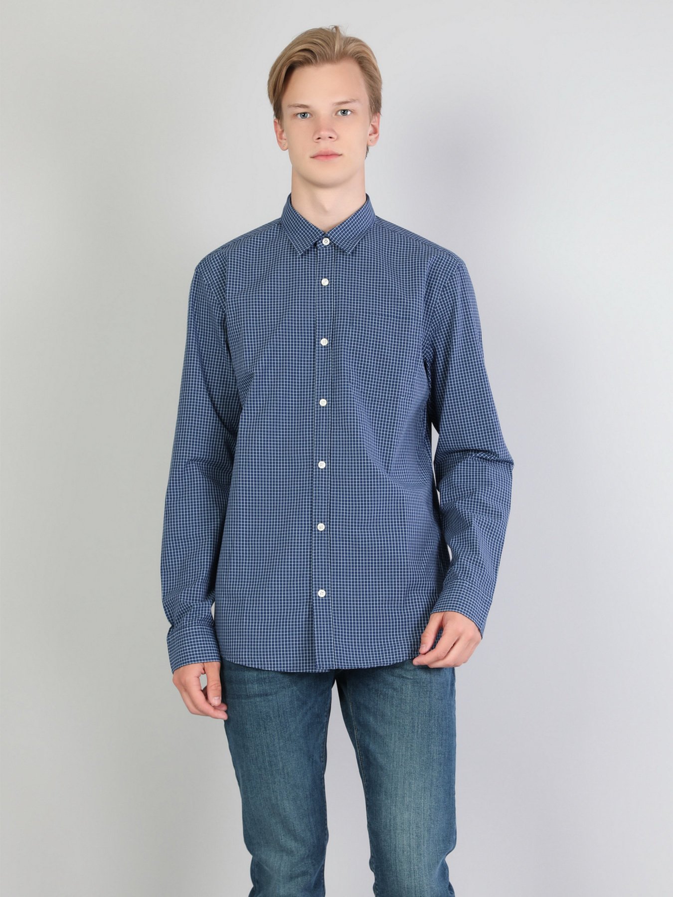Рубашки Colin’s модель CL1044332BLU Фото