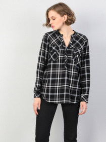 Сорочки Colin’s модель CL1044444BLK Фото