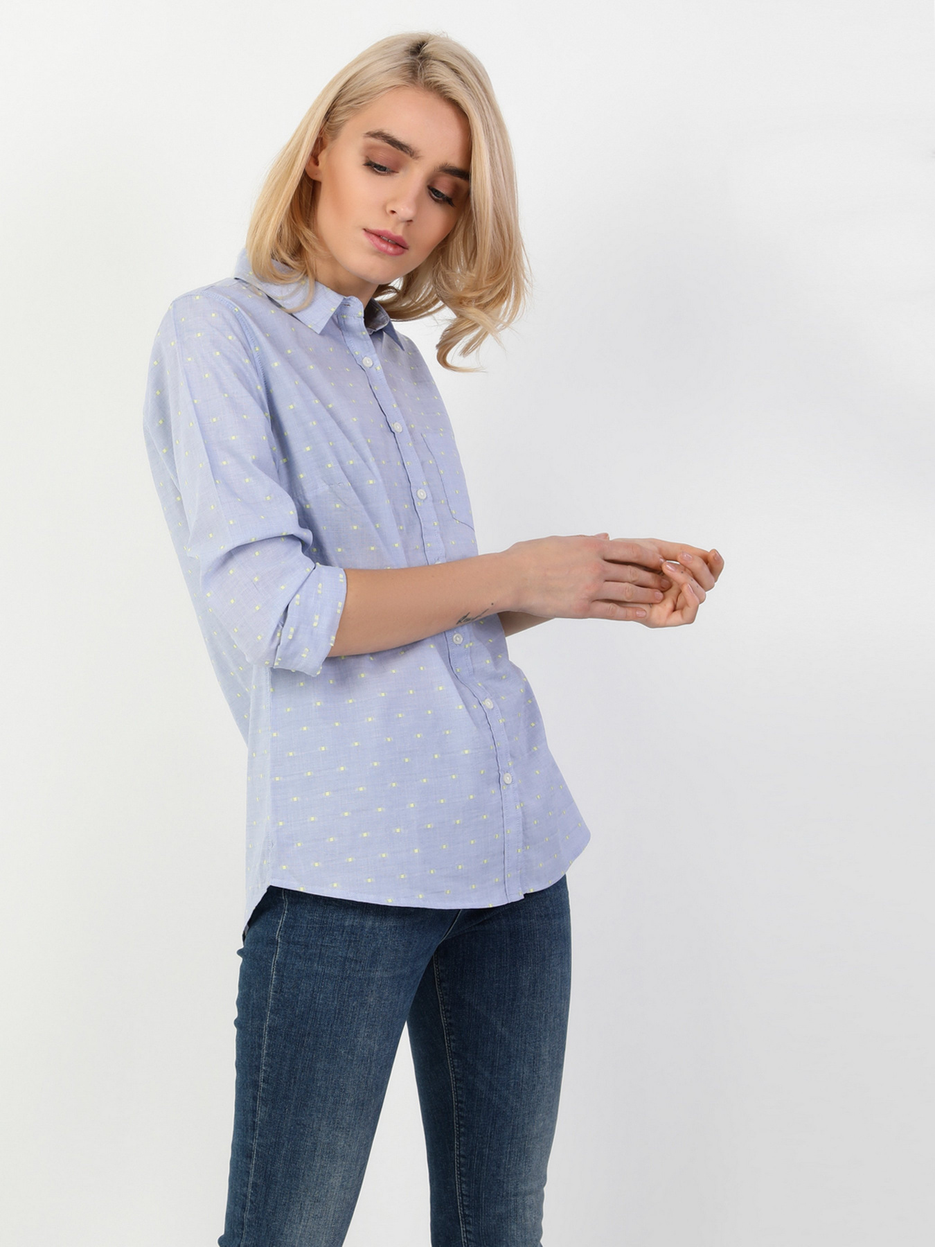 Сорочки Colin’s модель CL1047930BLE Сорочки Colin’s модель CL1047930BLE Фото