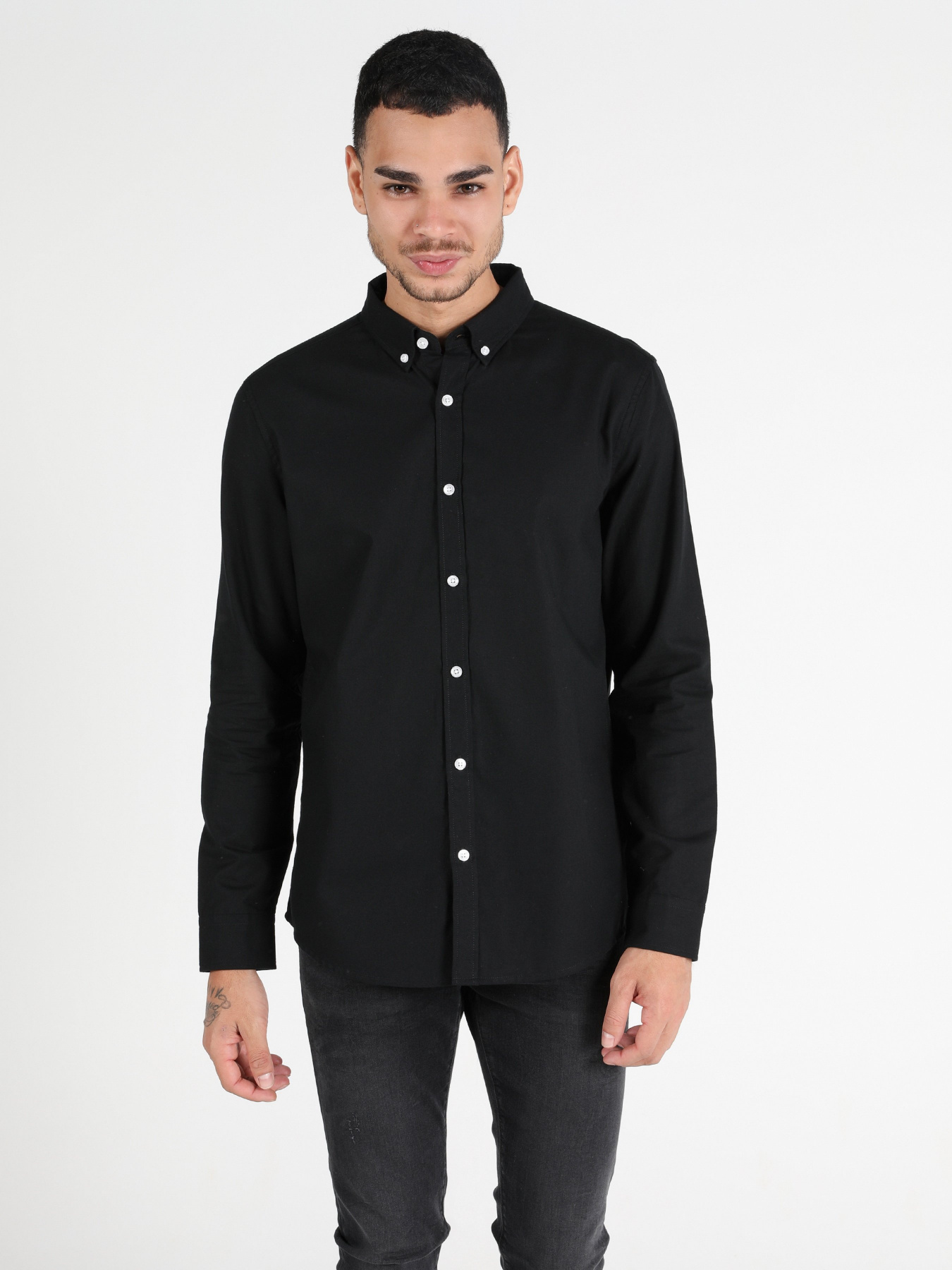 Сорочки Colin’s модель CL1048576BLK Фото