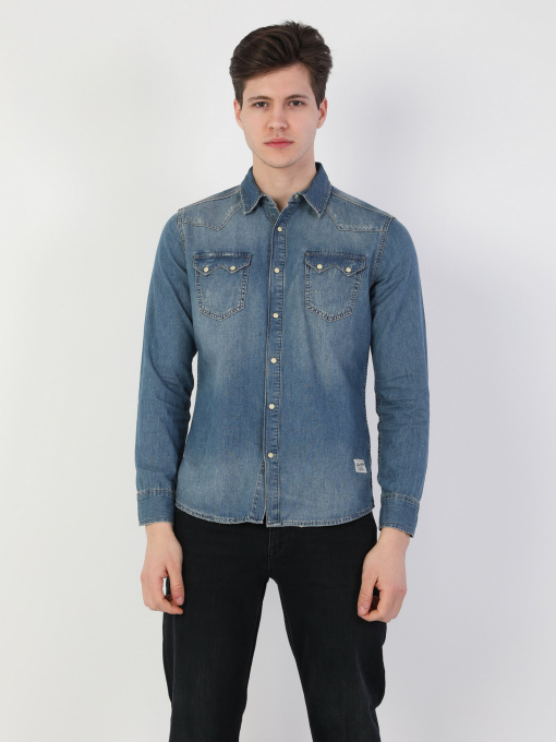 Рубашки Colin’s модель CL1048673DN07694 Фото