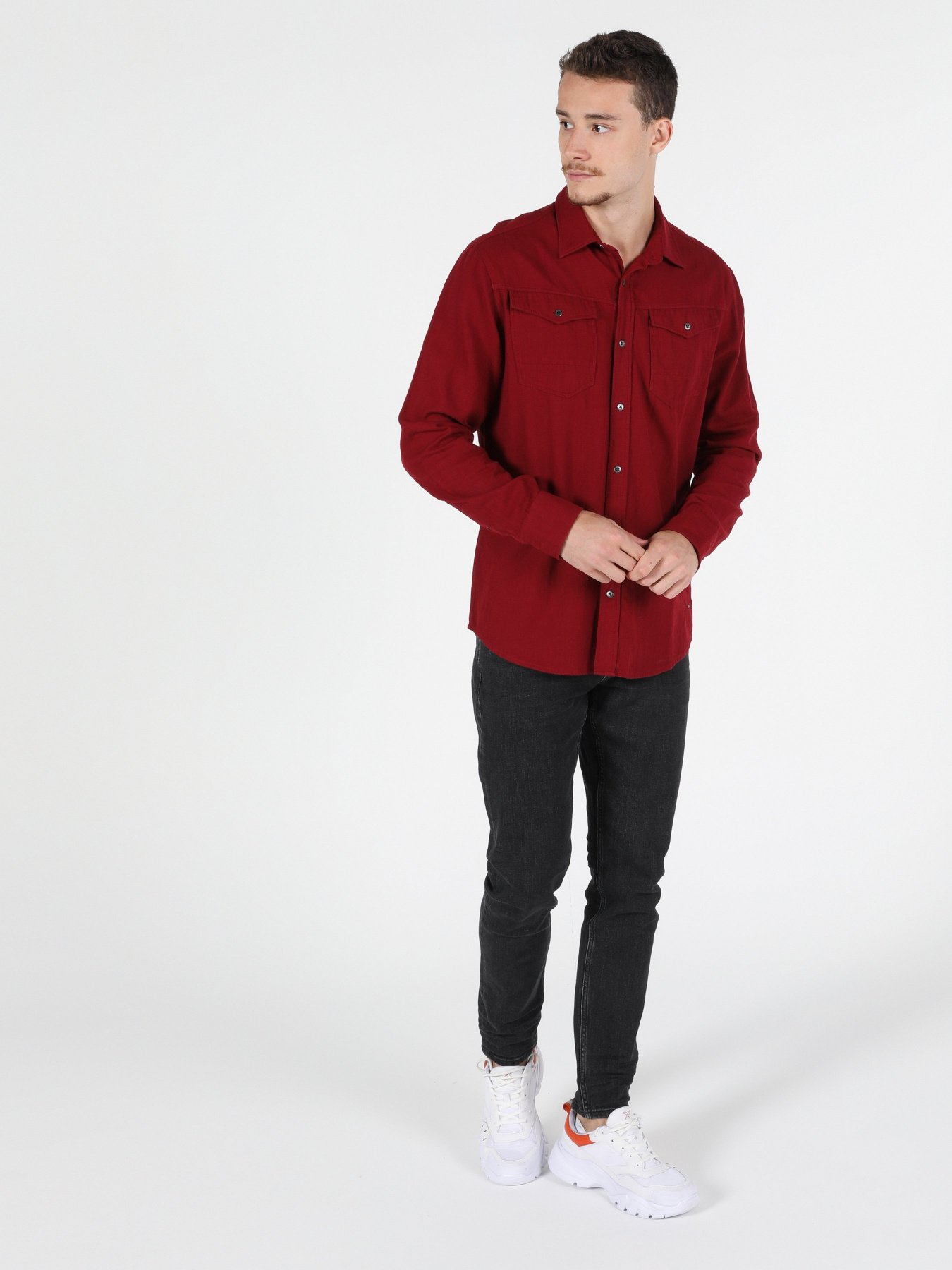 Сорочки Colin’s модель CL1050210RED Фото
