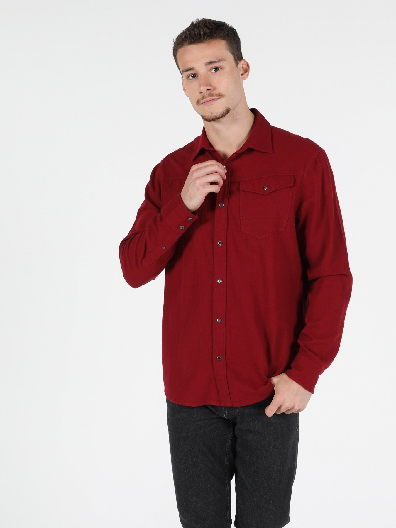 Сорочки Colin’s модель CL1050210RED Фото