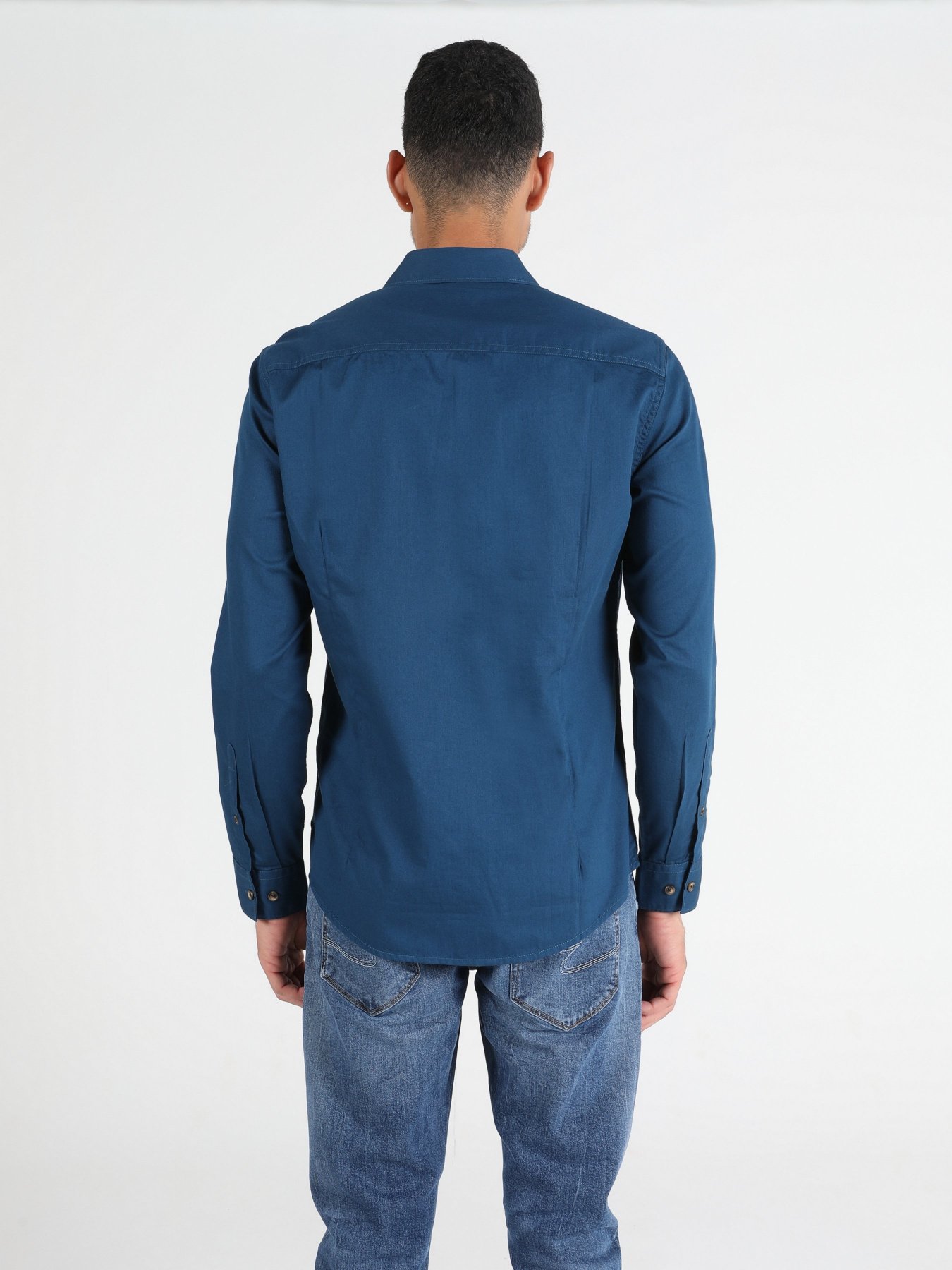 Сорочки Colin’s модель CL1050715BLU Фото