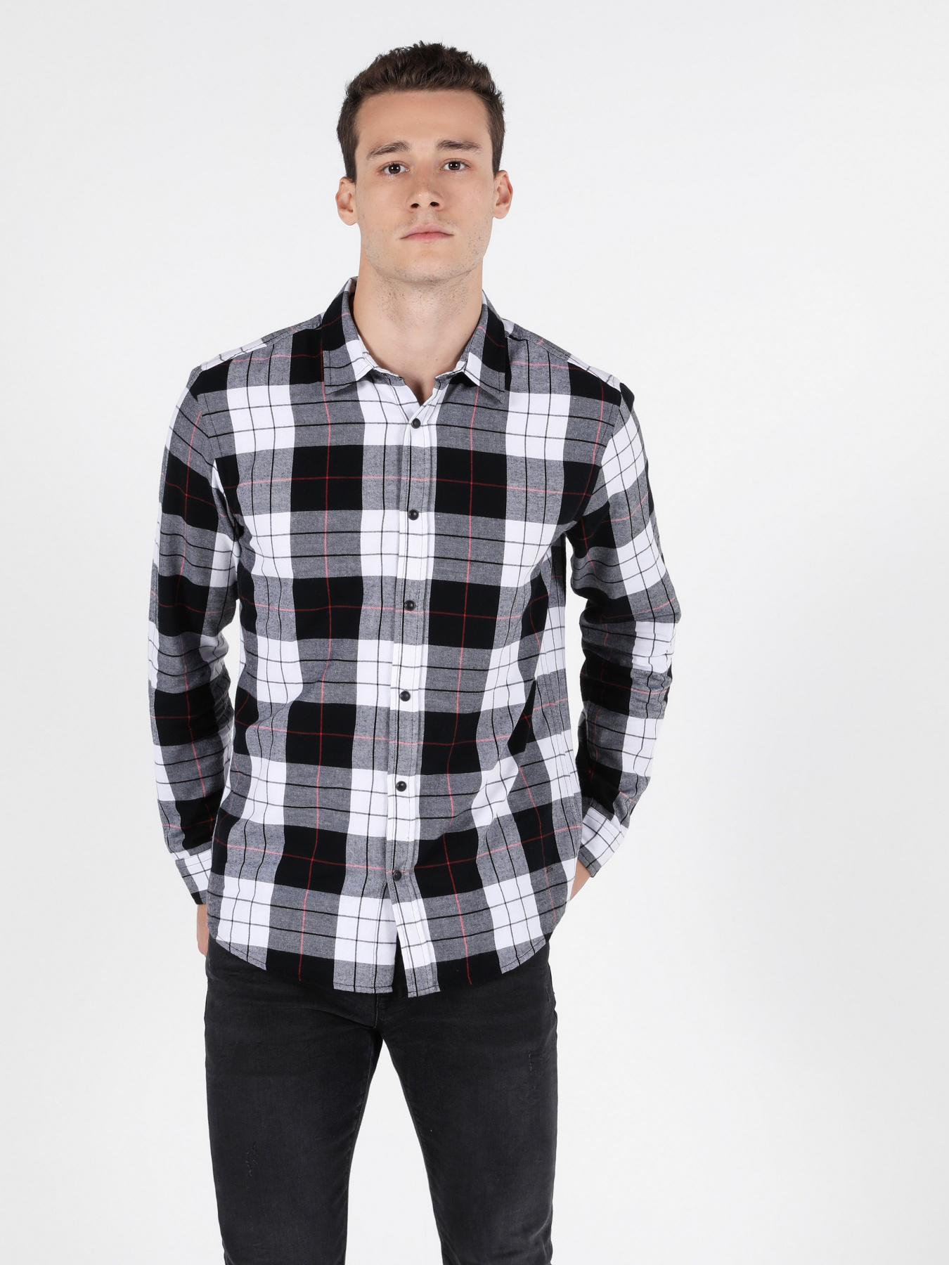 Сорочки Colin’s модель CL1051389BLK Фото