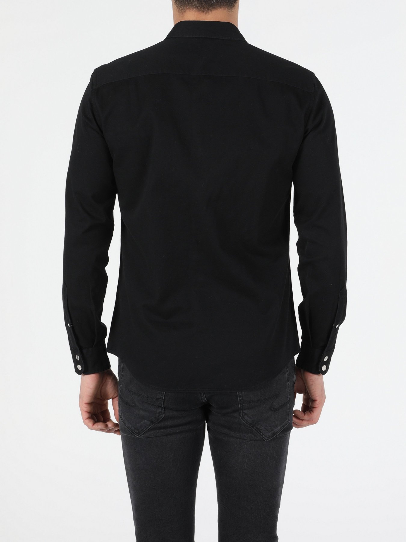 Сорочки Colin’s модель CL1051779BLK Фото