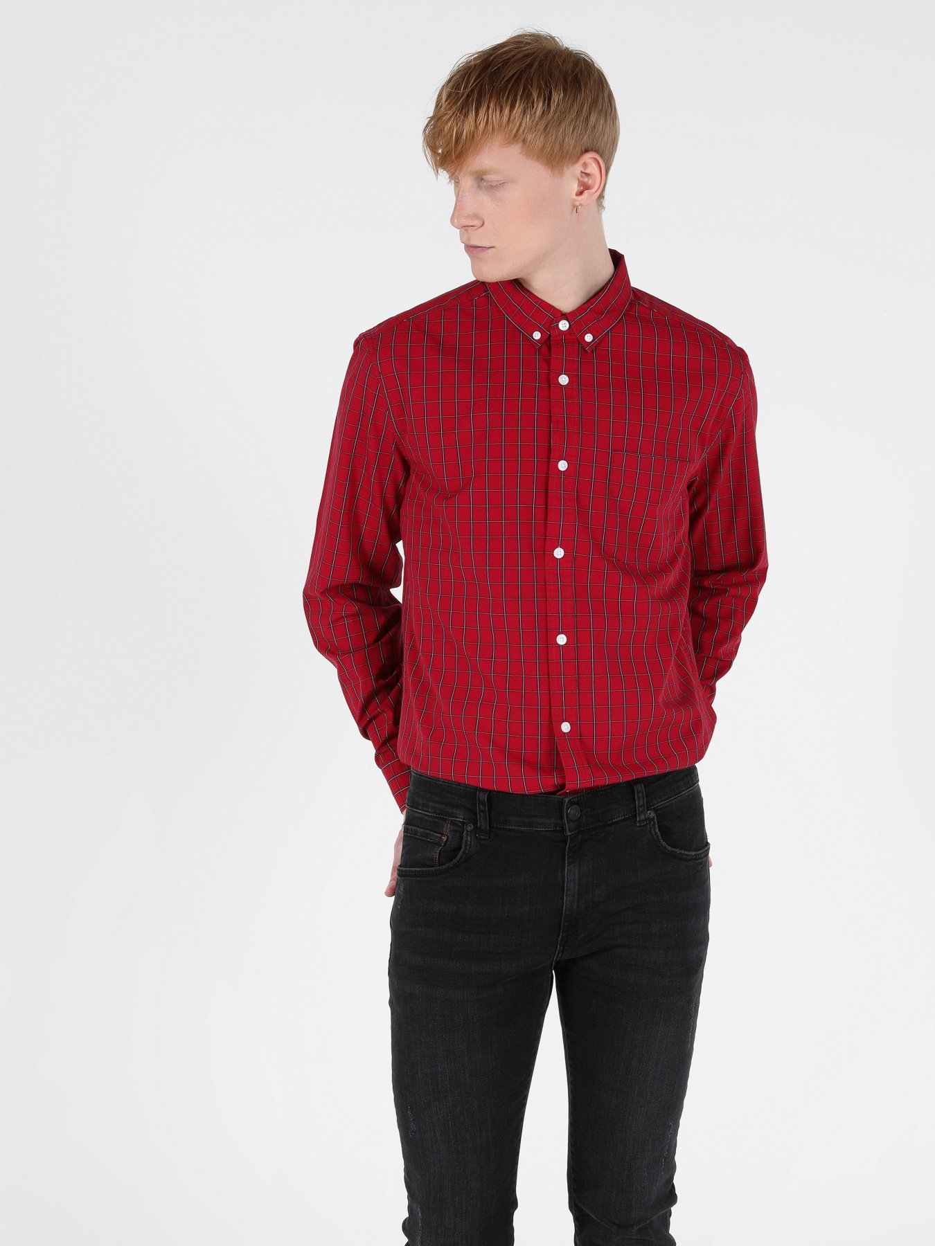 Рубашки Colin’s модель CL1052199RED Рубашки Colin’s модель CL1052199RED Фото