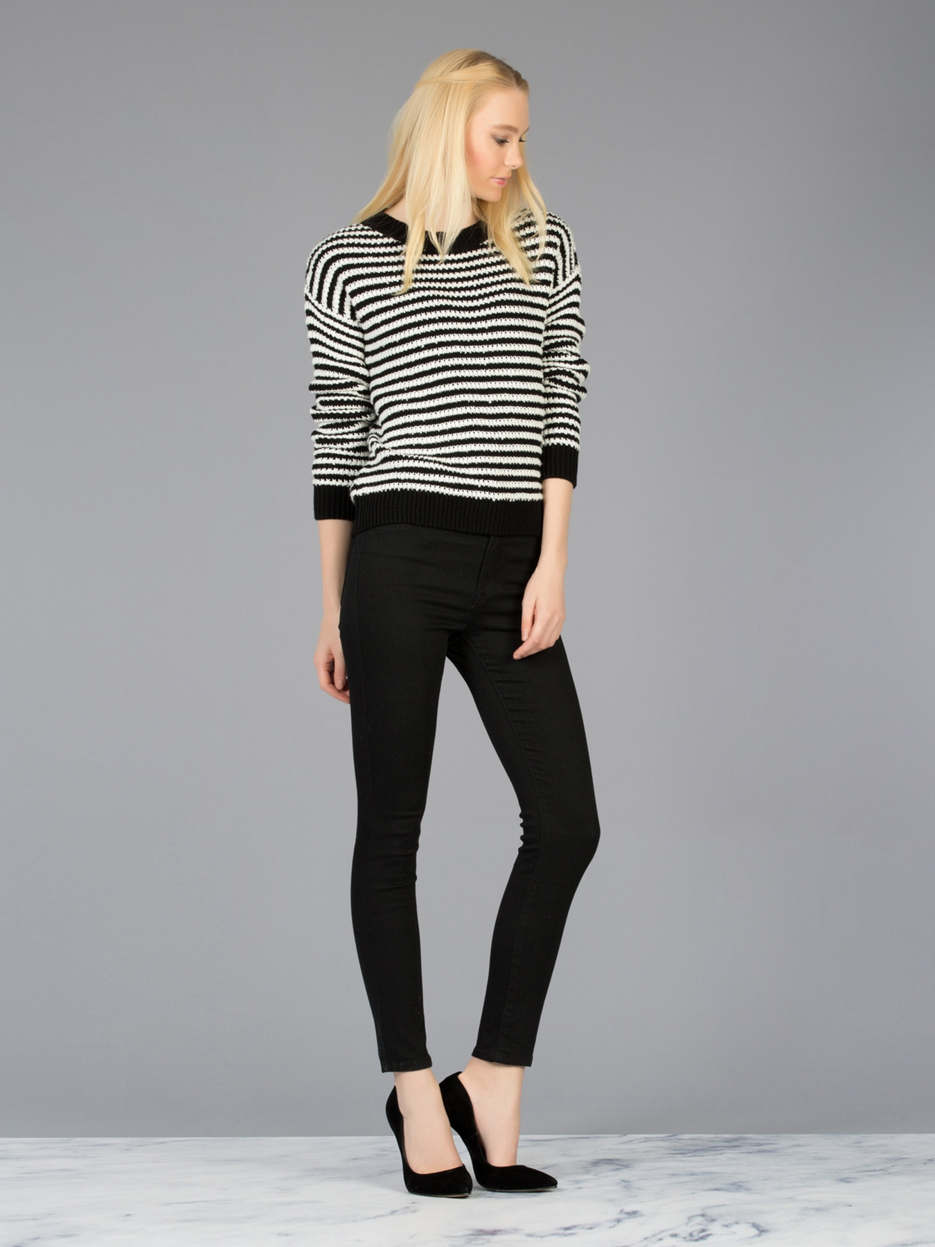 Свитры и кардиганы Colin’s модель CL1025819BLK Фото