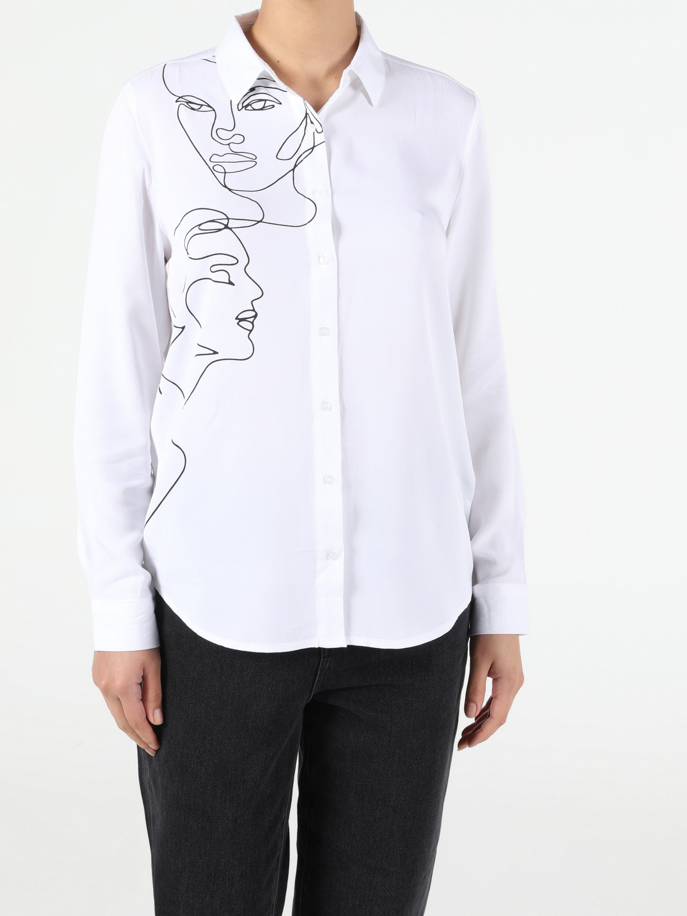 Сорочки Colin’s модель CL1053053WHT Сорочки Colin’s модель CL1053053WHT Фото