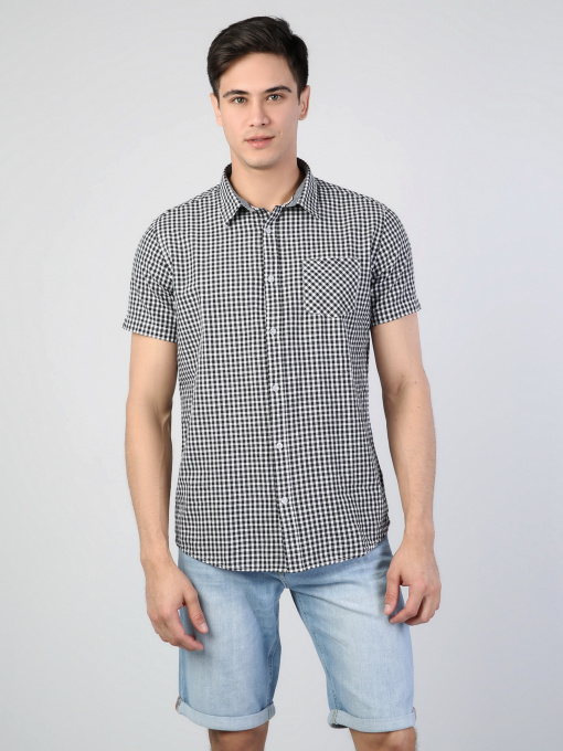 Сорочки Colin’s модель CL1041746BLK Фото