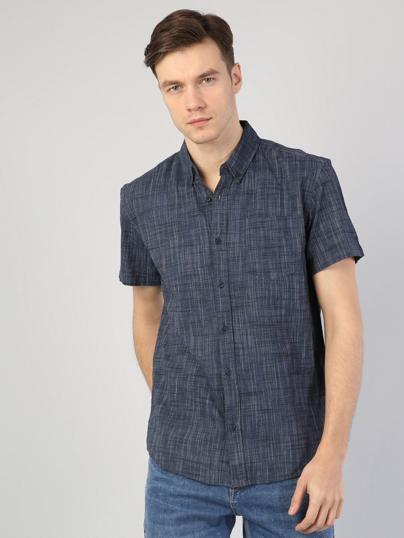 Рубашки Colin’s модель CL1043471BLE Рубашки Colin’s модель CL1043471BLE Фото