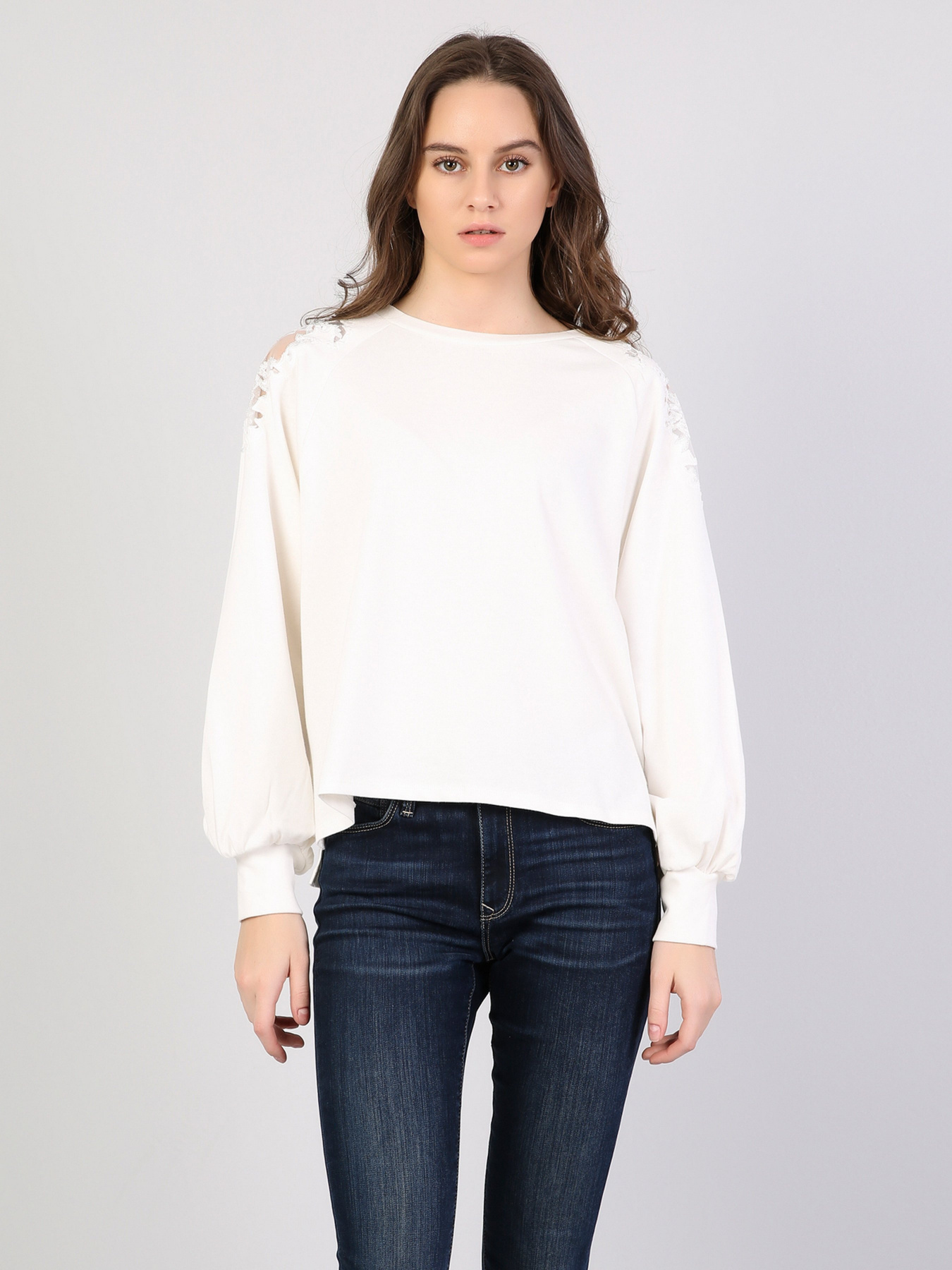 Худи и свитшоты Colin’s модель CL1042788WHT Фото