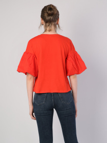 Худи и свитшоты Colin’s модель CL1042789RED Фото