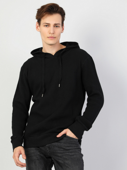 Худи и свитшоты Colin’s модель CL1045378BLK Фото