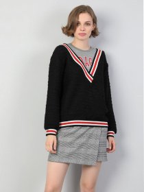Свитры и кардиганы Colin’s модель CL1045486BLK Фото