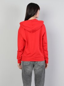 Худи и свитшоты Colin’s модель CL1046097RED Фото