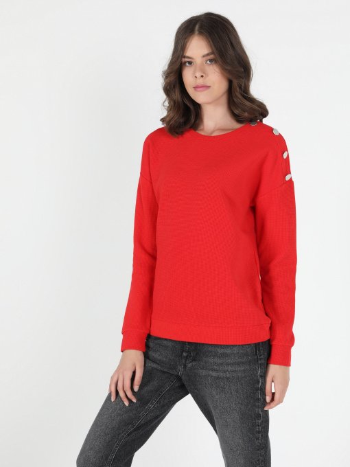 Свитры и кардиганы Colin’s модель CL1050527RED Фото