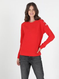 Свитры и кардиганы Colin’s модель CL1050527RED Фото