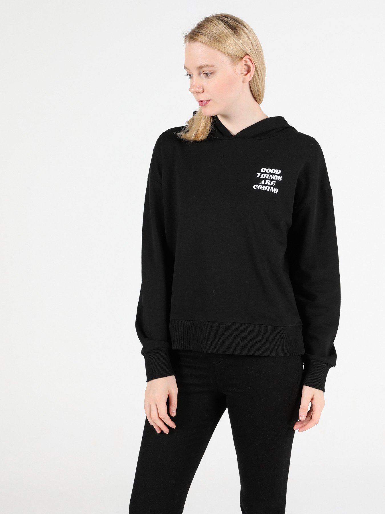 Худи и свитшоты Colin’s модель CL1051002BLK Фото