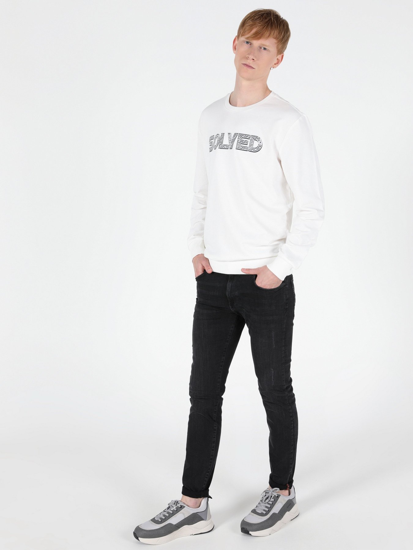 Худи и свитшоты Colin’s модель CL1051040WHT Худи и свитшоты Colin’s модель CL1051040WHT Фото