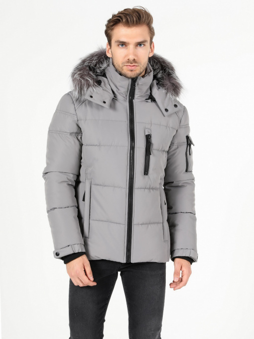 Куртки и дубленки Colin’s модель CL1035958GRA Фото