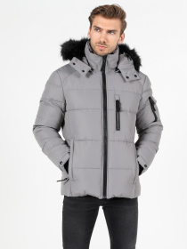 Куртки и дубленки Colin’s модель CL1035958GRA Фото