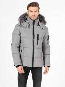 Куртки и дубленки Colin’s модель CL1035958GRA Фото
