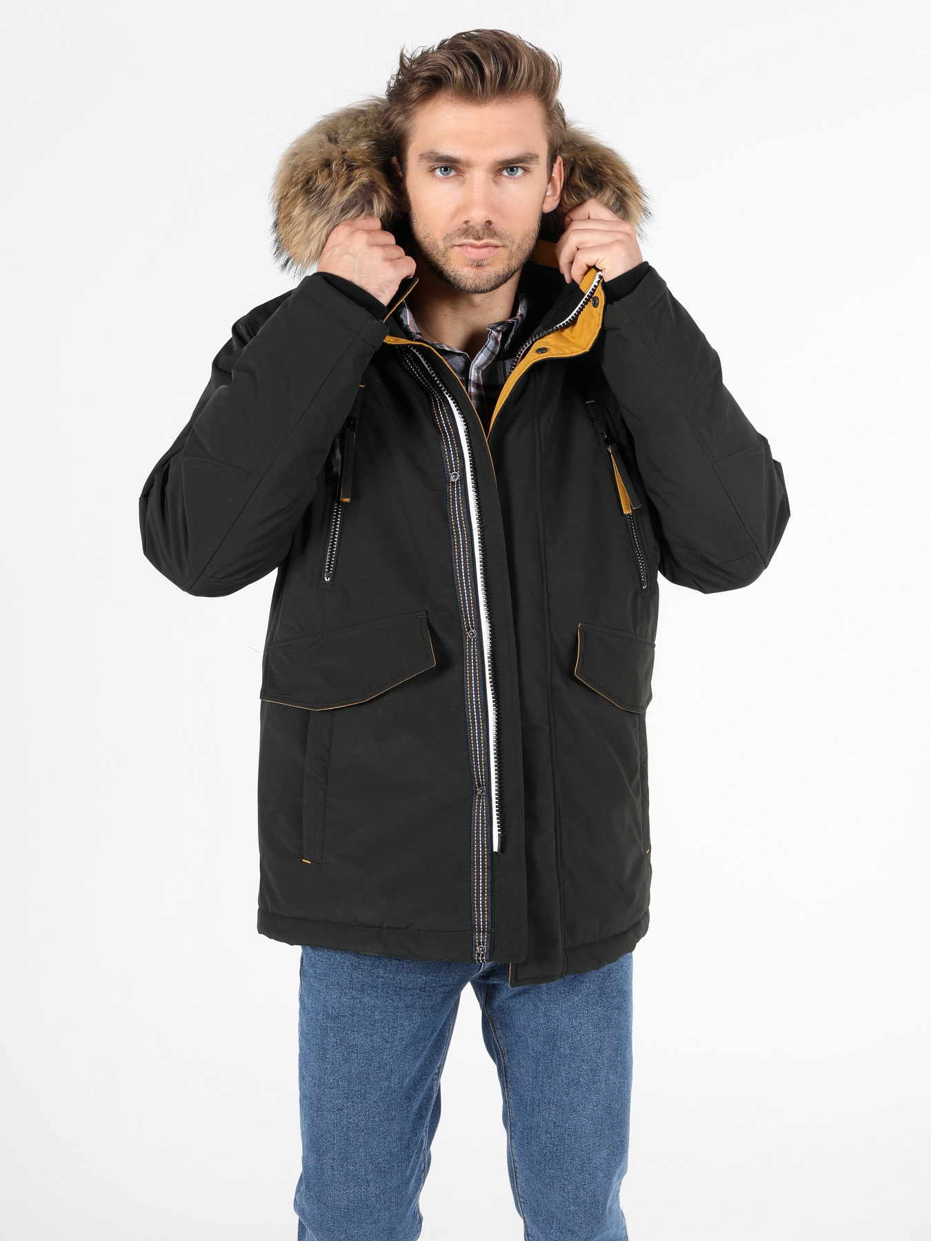 Куртки та дублянки Colin’s модель CL1051233GRE Куртки та дублянки Colin’s модель CL1051233GRE Фото
