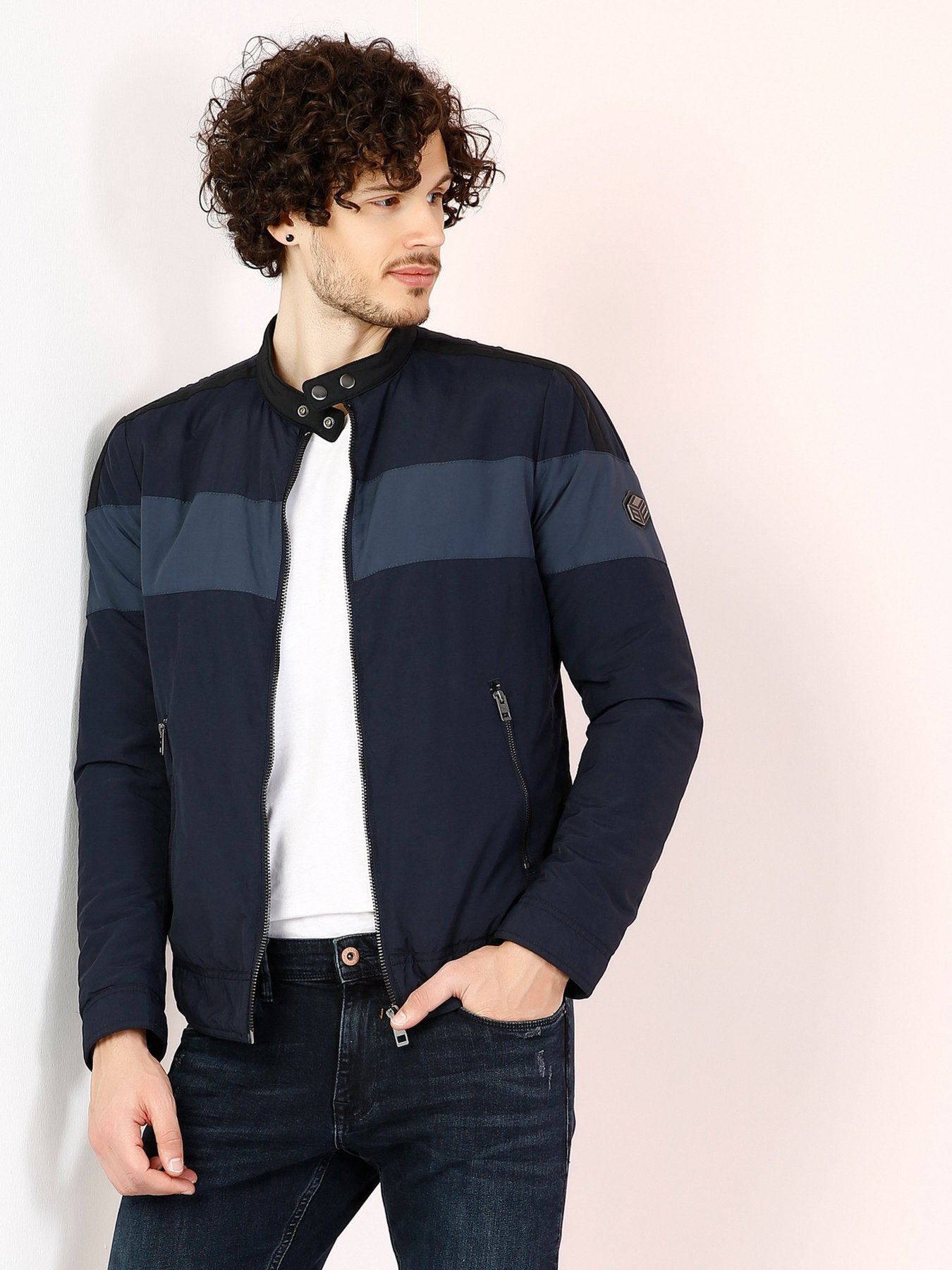Куртки та дублянки Colin’s модель CL1032686NAV Куртки та дублянки Colin’s модель CL1032686NAV Фото
