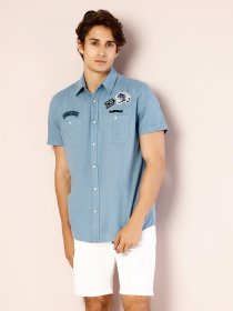 Сорочки Colin’s модель CL1029840BLE Фото