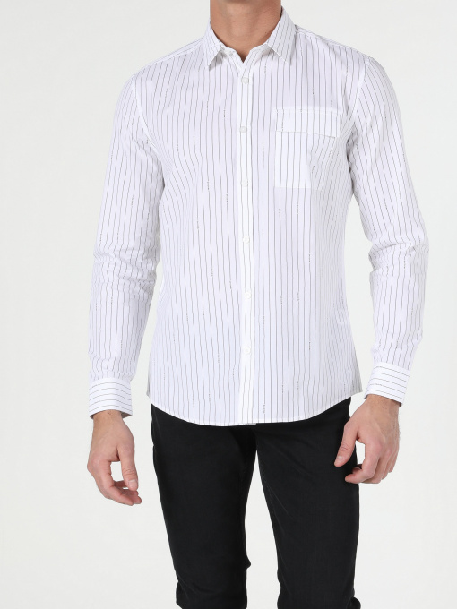 Сорочки Colin’s модель CL1052319WHT Фото