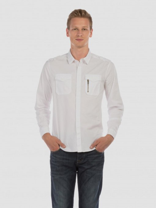 Сорочки Colin’s модель CL1012691WHT Фото