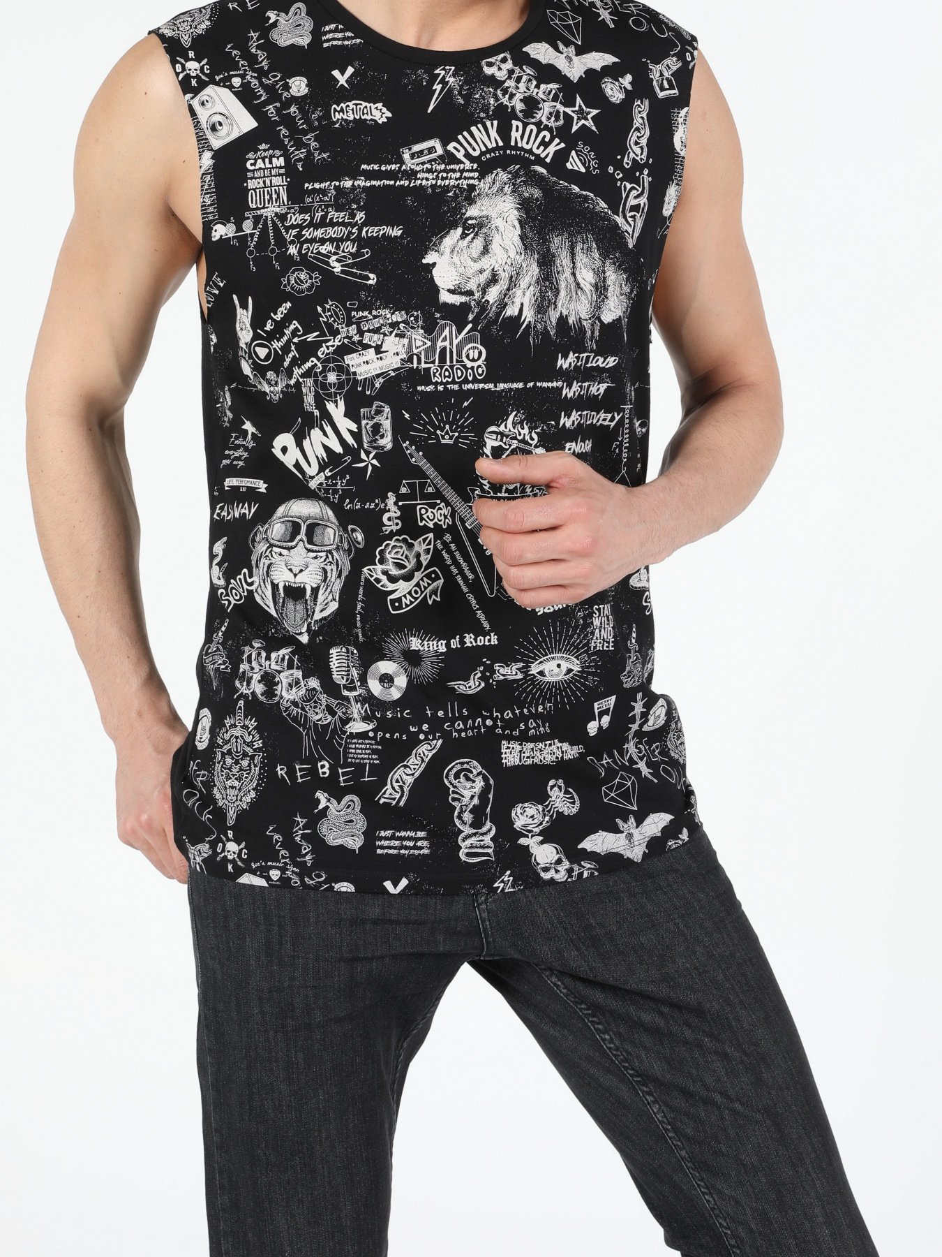 Одяг для дому та сну Colin’s модель CL1054536BLK Одяг для дому та сну Colin’s модель CL1054536BLK Фото