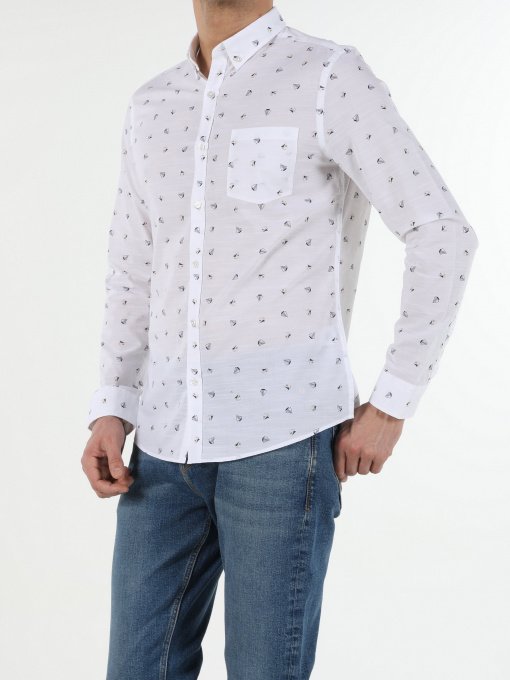 Сорочки Colin’s модель CL1054250WHT Фото