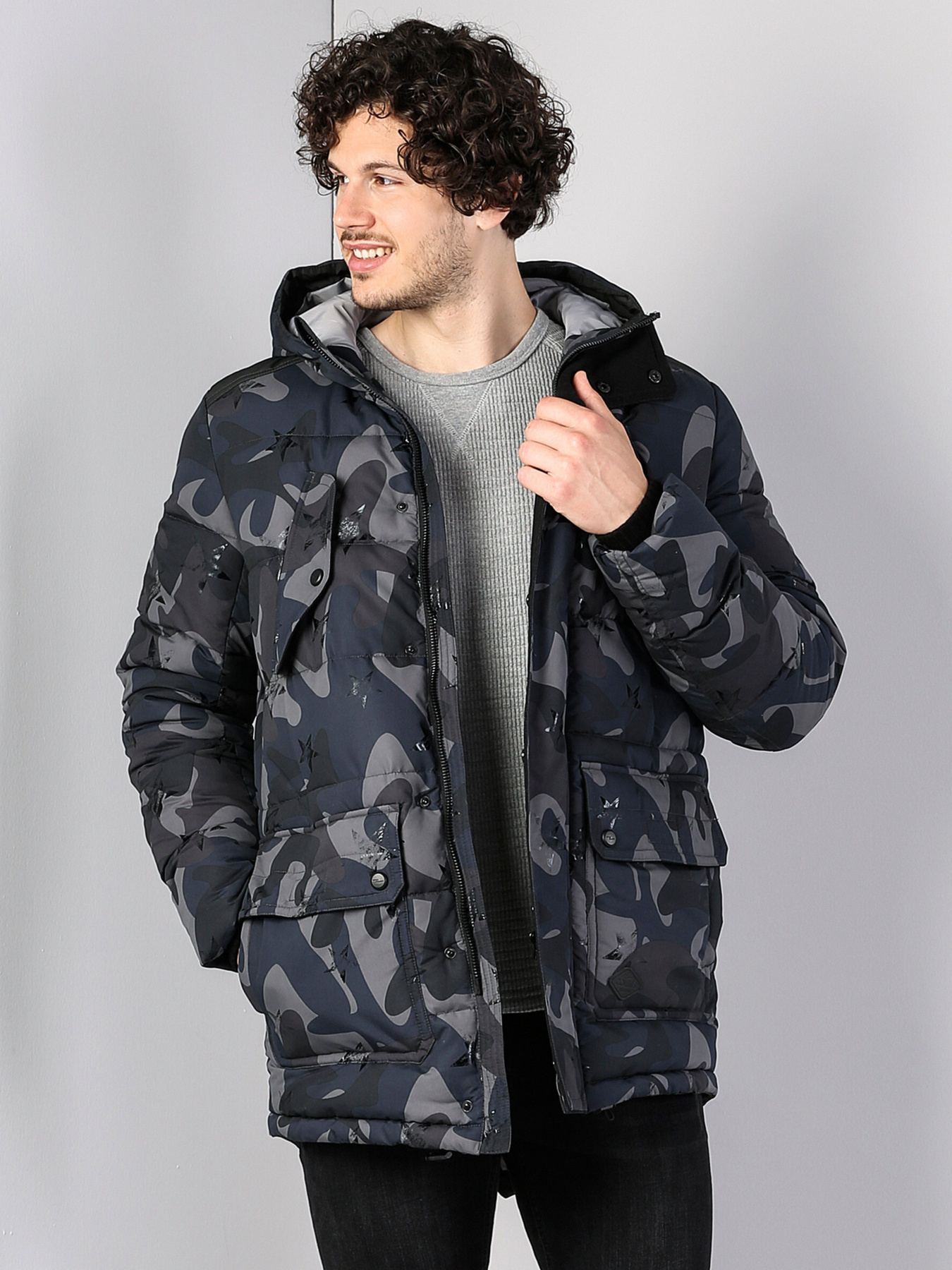 Куртки и дубленки Colin’s модель CL1036077ANT Куртки и дубленки Colin’s модель CL1036077ANT Фото