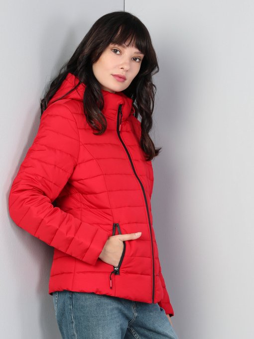 Куртки и дубленки Colin’s модель CL1044300RED Фото