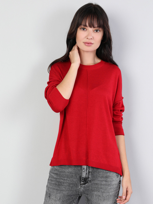 Свитры и кардиганы Colin’s модель CL1046445RED Фото