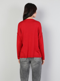 Свитры и кардиганы Colin’s модель CL1046445RED Фото