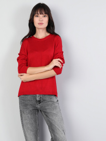 Свитры и кардиганы Colin’s модель CL1046445RED Фото