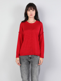 Свитры и кардиганы Colin’s модель CL1046445RED Фото