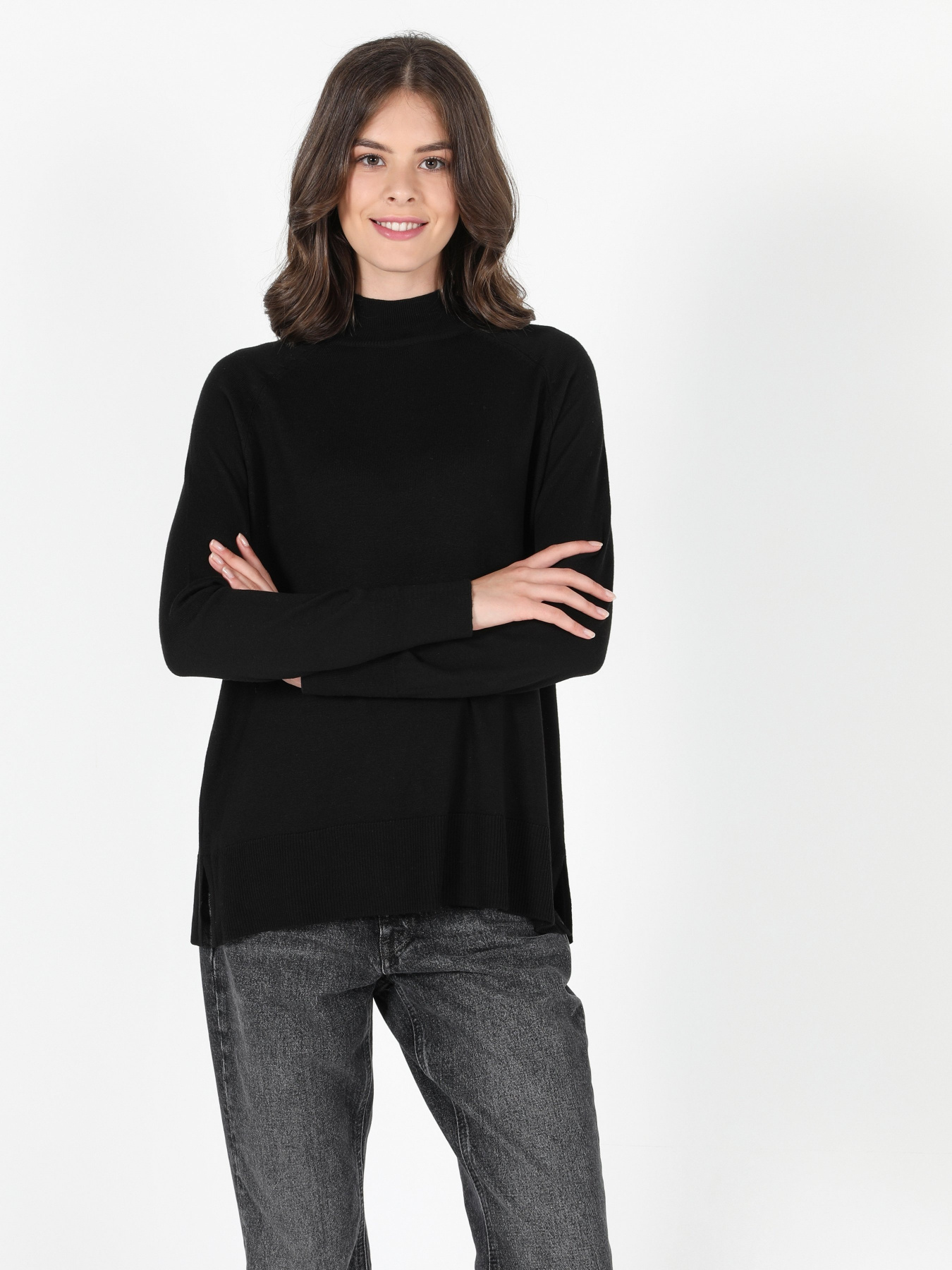 Свитры и кардиганы Colin’s модель CL1050996BLK Свитры и кардиганы Colin’s модель CL1050996BLK Фото
