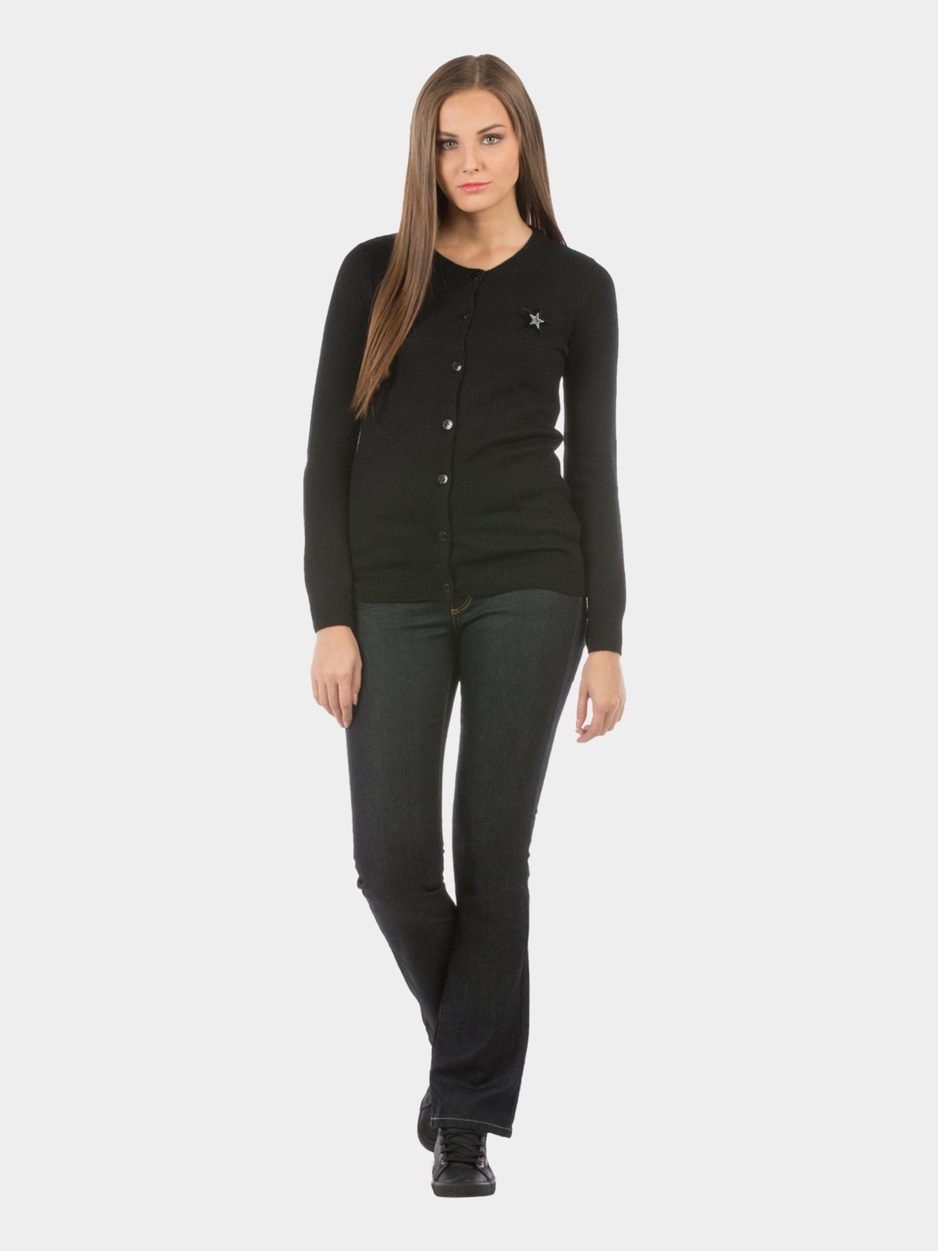 Светри та кардигани Colin’s модель CL1004965BLK Светри та кардигани Colin’s модель CL1004965BLK Фото