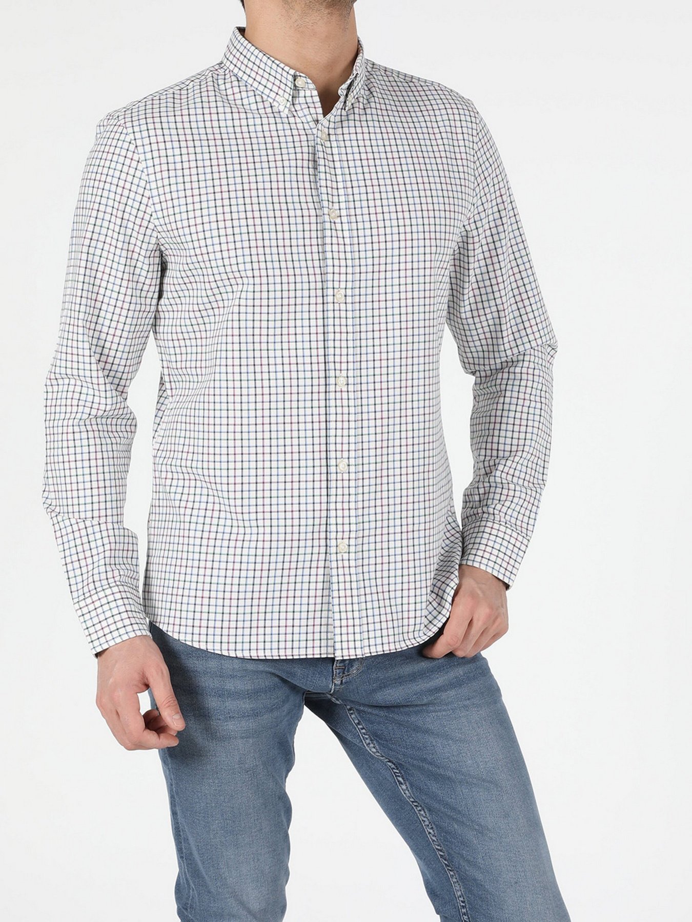 Сорочки Colin’s модель CL1053593WHT Сорочки Colin’s модель CL1053593WHT Фото