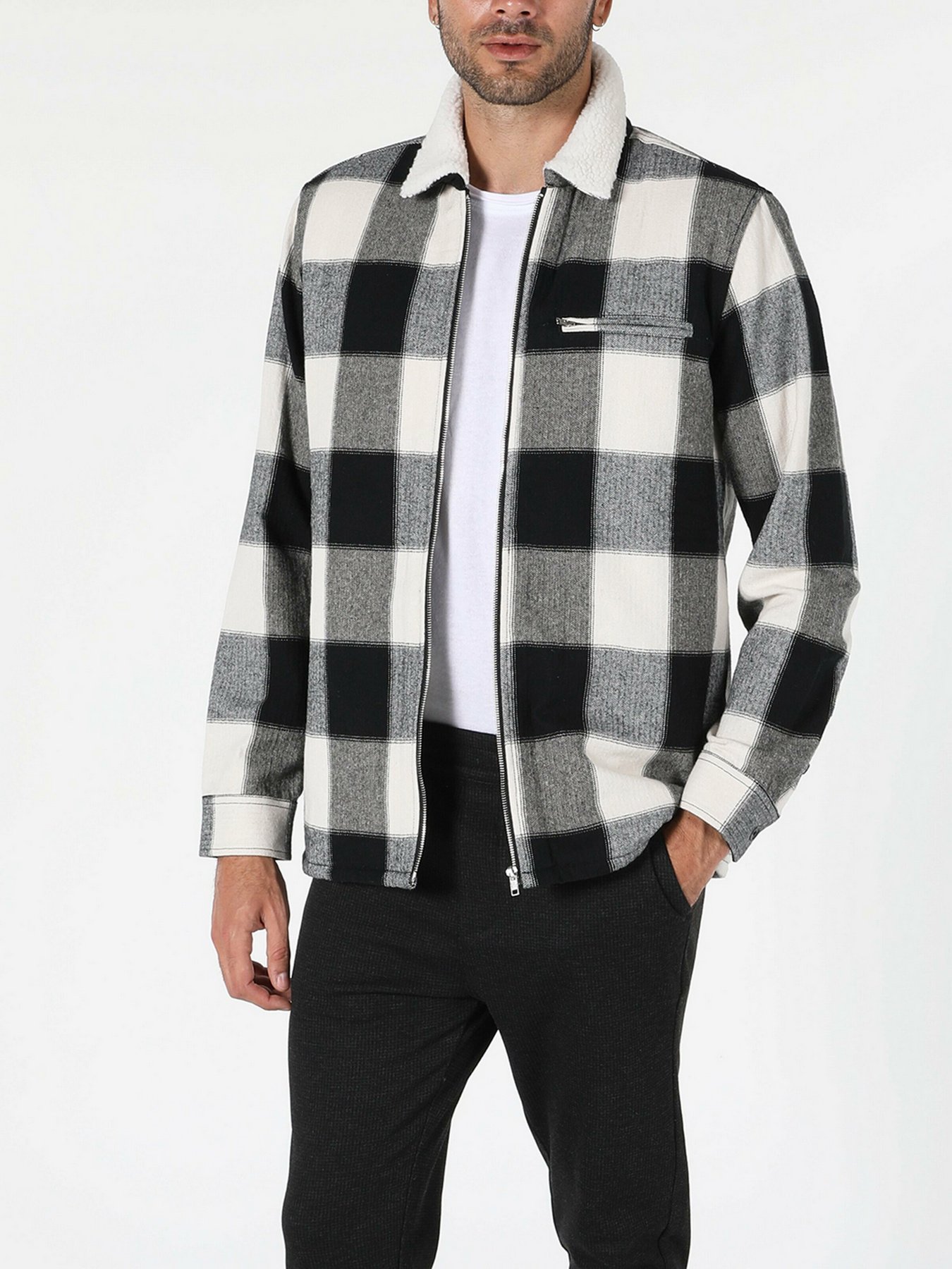 Сорочки Colin’s модель CL1055945BLK Фото