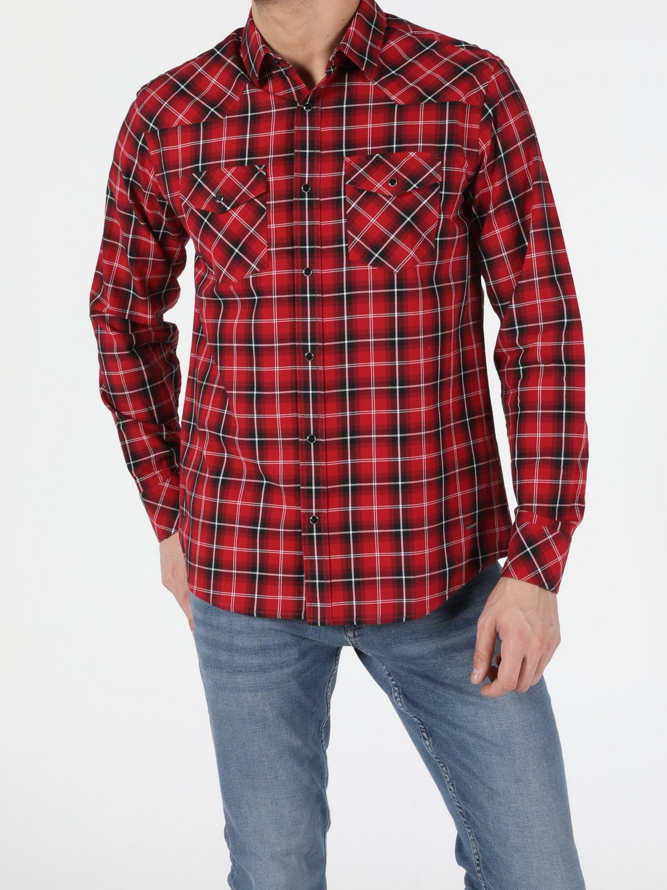Сорочки Colin’s модель CL1052925RED Фото