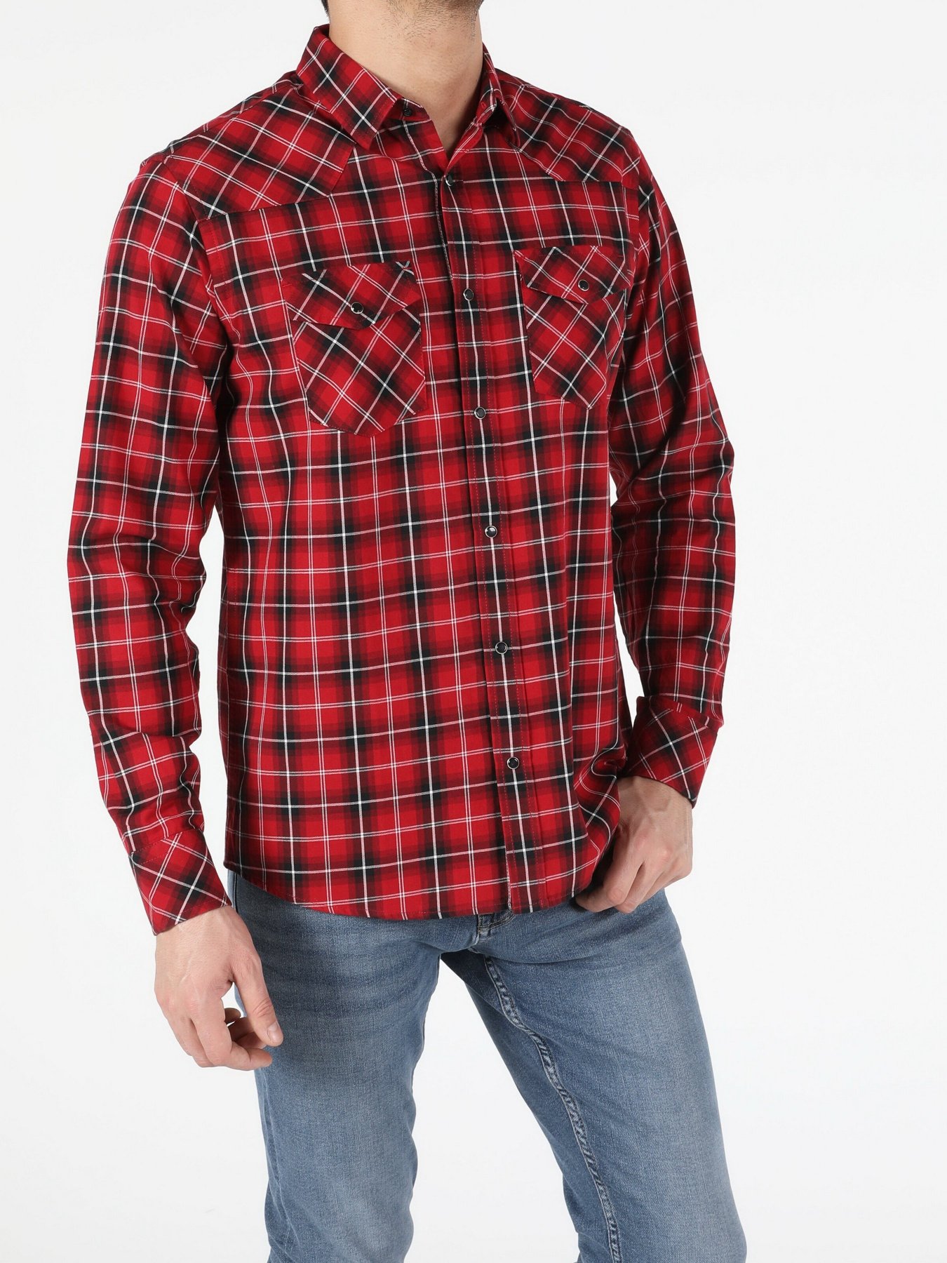 Сорочки Colin’s модель CL1052925RED Фото