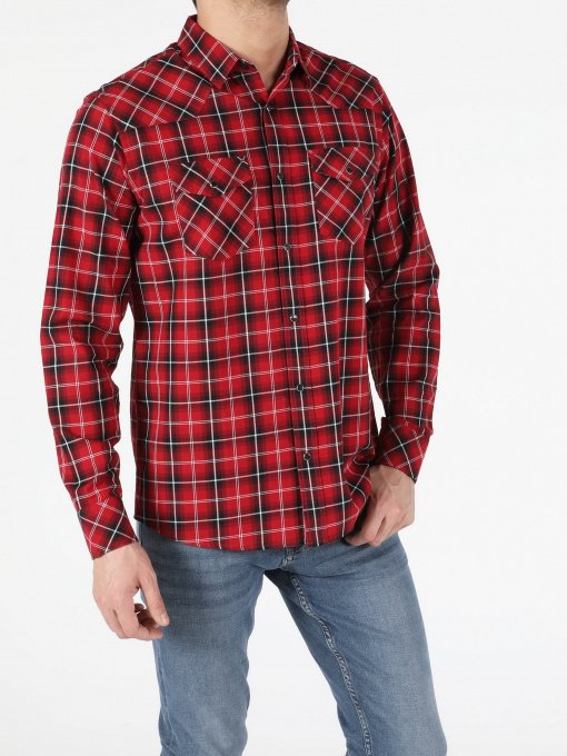 Сорочки Colin’s модель CL1052925RED Фото