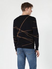 Свитры и кардиганы Colin’s модель CL1056680BLK Фото