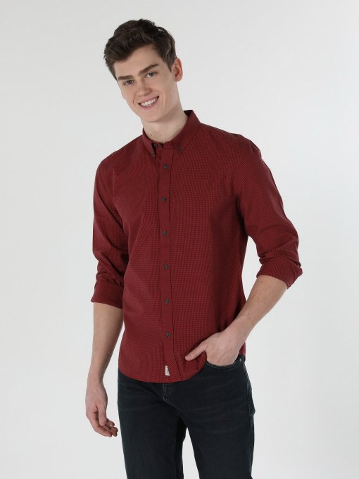 Сорочки Colin’s модель CL1058566RED Фото